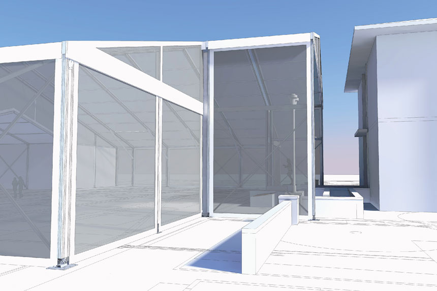3D Rendering of Structure Extension